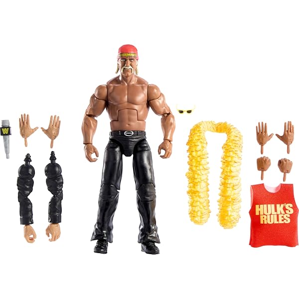 WWE Ultimate Edition Hulk Hogan Action Figure, 6-inch Collectible
