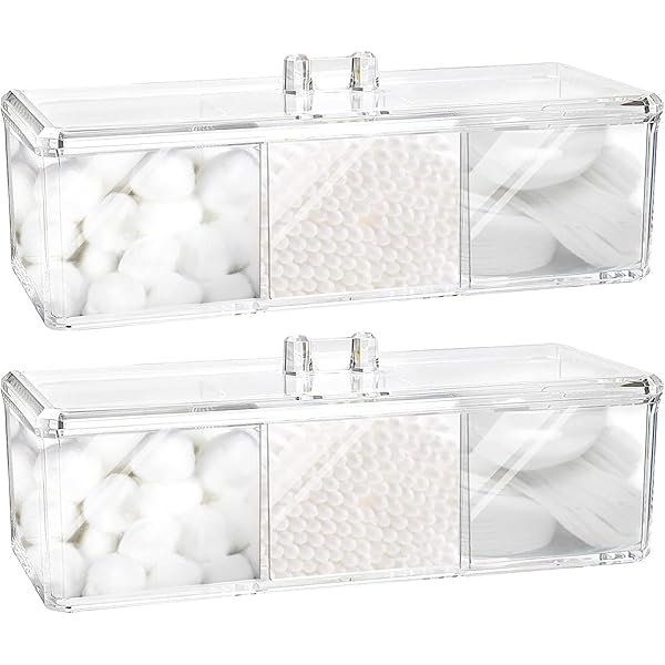 Amazon | Hamth9 コットンケース 綿棒ケース コスメケース 綿棒入れ