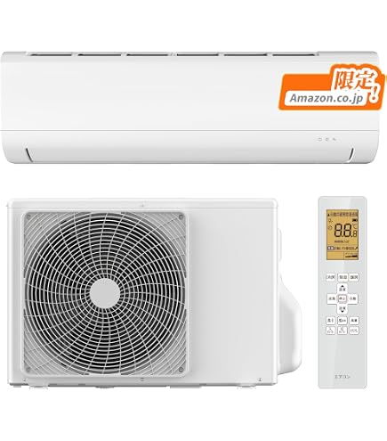 COMFEE' エアコン 6畳CYA-2216AZ(W)/COYA-2216AZ Amazon | ルームエアコン 6畳 2.2kw CYA-2216AZ(W)/COYA-2216AZ