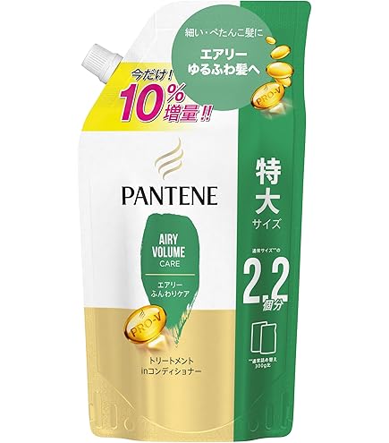 Amazon | パンテーン シャンプー 660mL 10%増量詰め替え特大 エアリー