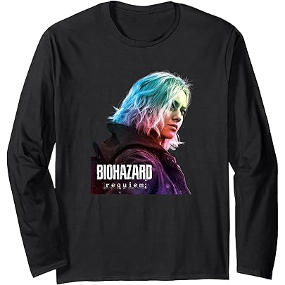 Amazon | バイオハザード ヴィレッジ ゲーミングデザイン 長袖Tシャツ