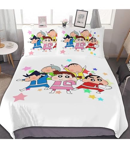 Amazon｜布団カバー クレヨンしんちゃん 掛け布団カバー 寝具