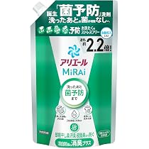 Amazon.co.jp: アリエール MiRAi 洗濯洗剤 濃縮 漂白剤級の消臭プラス