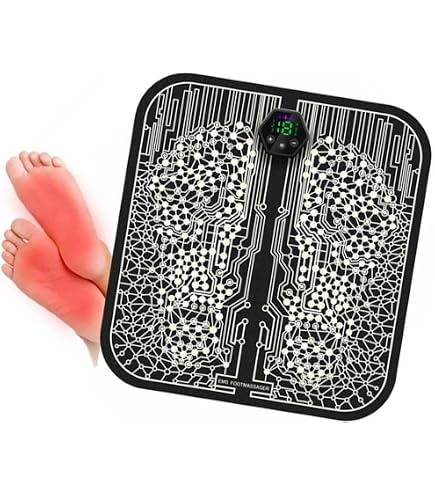 【在庫セール】足裏 EMS 足 フット 足裏 フットトレーニング 10種類モード Amazon.co.jp: 足裏 EMS 本体 10種類モード 39段階レベル フットマット