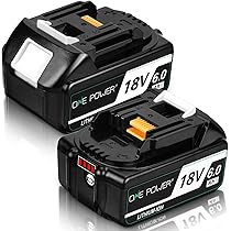makitaマキタ18V 6.0Ahリチウムイオンバッテリー BL1860B マキタ（makita） リチウムイオンバッテリー 18V 6.0Ah BL1860B
