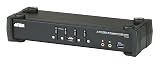 ATEN USB 3.0ハブ搭載 DCI 4K対応 4ポートUSB DisplayPort KVMP™スイッチ CS1924