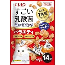 Amazon | チャオ (CIAO) すごい乳酸菌 ちゅ~るビッツ バラエティ