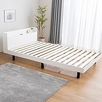 Amazon｜三栄コーポレーション ベッド ダブル すのこベッド すのこ