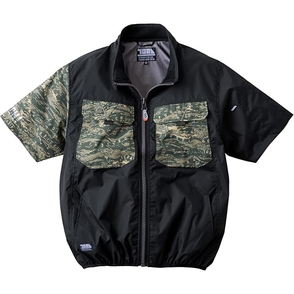 Amazon.co.jp: [寅壱] 空調服 半袖 ジャケット (ファンなし