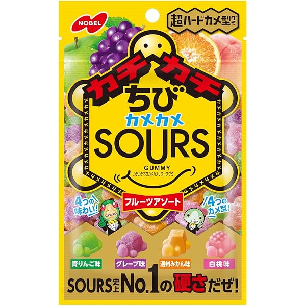 Amazon | ノーベル製菓 ちび サワーズ ドリンクアソート 80g×6個