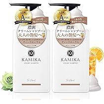 Amazon | KAMIKA カミカ クリームシャンプー 2本 [ オールインワン