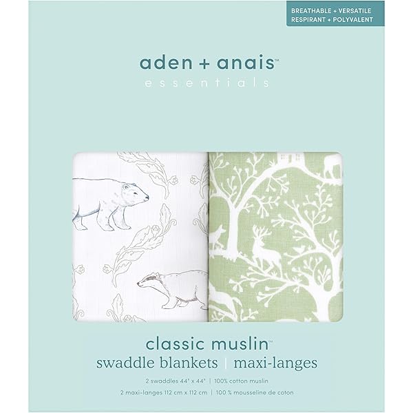 US限定　日本未入荷サファリシリーズ　aden+anais スワドルおくるみ 769149540349_4.jpg