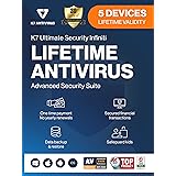 K7 Ultimate Security Infiniti Lifetime Validity Antivirus 2022 | 5 Devices | Threat Protection ,Internet Security,Data Backup