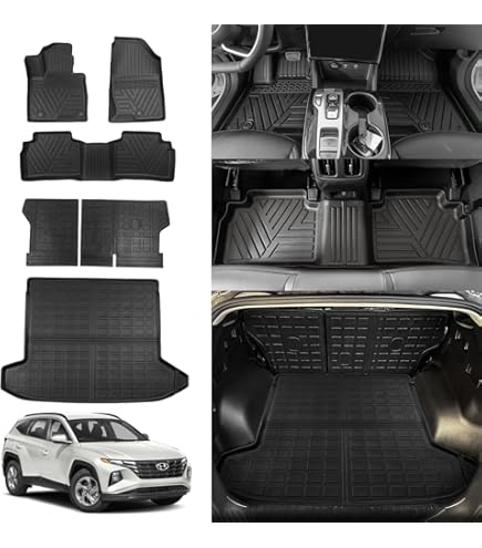 Rear Trunk Organizer Cargo Net For Hyundai Kona 2018-2023 – Floor Envelope Style Cargo Nets For