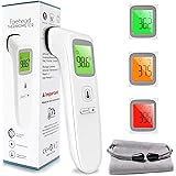Digital Forehead Thermometer Non-Touch for Children, Baby, Parents Infrared Sensors for Fast Clinically Accurate Readings Les
