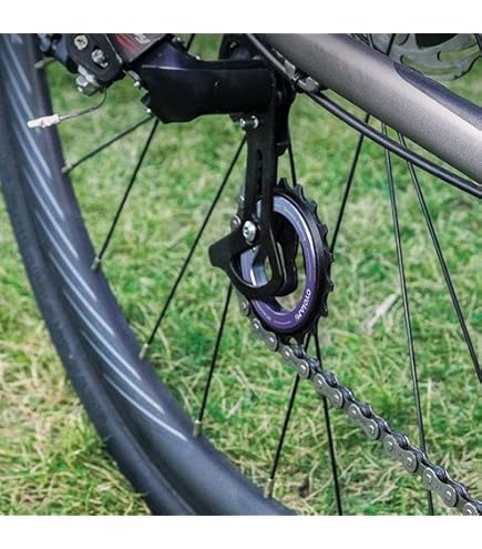Amazon.co.jp: 18T 中空偏心ビッグプーリー 自転車用 18T ガイド
