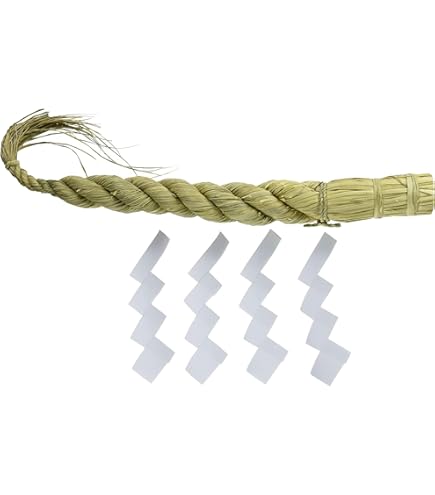 Amazon｜神棚の里 しめ縄 約90センチ 中～大型神棚板用 3尺 大根締め