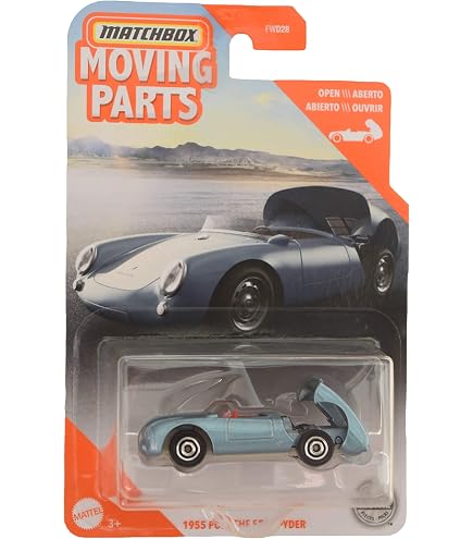 Amazon.co.jp: マッチボックス ムービングパーツ ポルシェ 356A