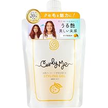 Amazon | Curly Me(カーリーミー) ヘアースタイリングジェル 詰替え 微