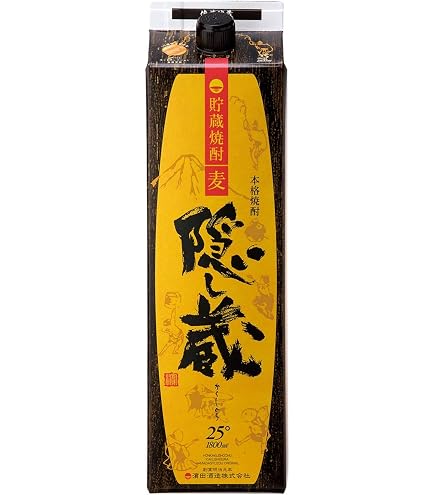 Amazon.co.jp: 濱田酒造 本格麦焼酎 焼酎伝説 25度 1800ml (1.8L) 瓶 6