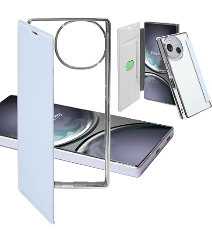 Amazon.co.jp: Carrier-City AQUOS R10 ケース 手帳型 クリア アクオス
