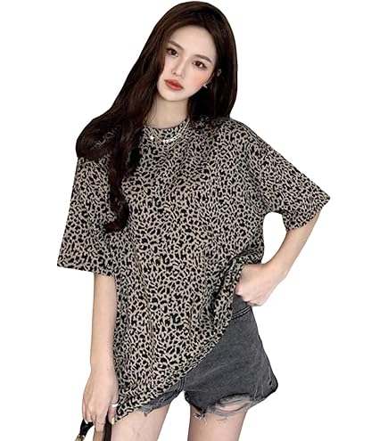 Amazon.co.jp: Tシャツ レディース 半袖 丸首 クルーネック