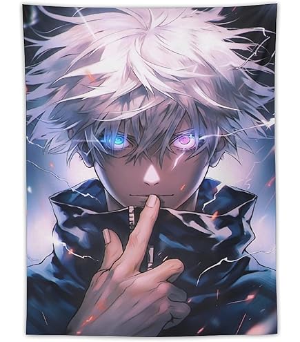 呪術廻戦タスペトリー Amazon.co.jp: 呪術廻戦 懐玉・玉折 タペストリー 掛ける絵 グッズ