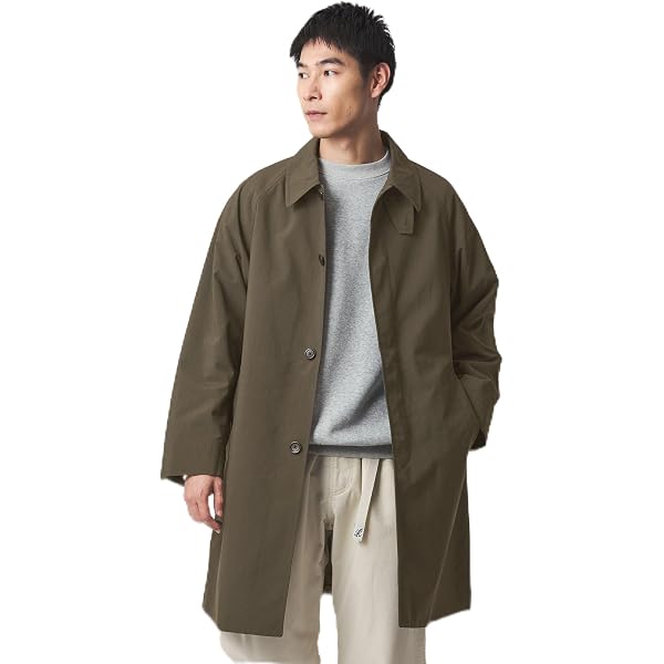 Amazon | [ミズノ] メンズ GORE-TEX PACLITE ステンカラーコート 撥水