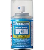 Amazon | GSIクレオス Mr.トップコート 半光沢 スプレー 88ml ホビー用