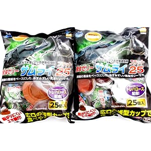 マルカン 昆虫ゼリー サムライ フラット25 F-21 25個 × 2袋