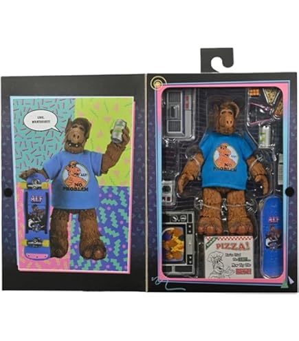NECA ALF Ultimate アルフアルティメットアクションフィギュアネカ Amazon.com: NECA - Alf - 7