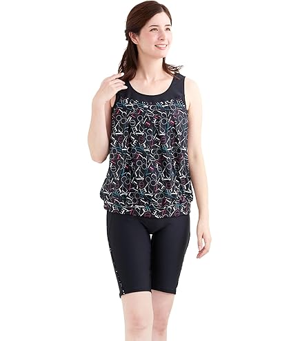 Amazon.co.jp: [スピード] フィットネス水着 Airpa エアパ セパレート