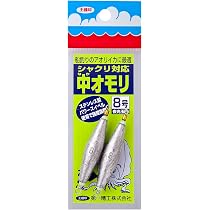 Amazon | 第一精工 おもり 中オモリ8号 釣り シルバー | 第一精工