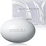 ミムラ(MIMURA)「スキンケア ソープ 100g」(顔・全身用) 無添加 洗顔せっけん 固形 洗顔料 泡 乾燥肌 敏感肌 毛穴ケア 炭 竹炭 ハチミツ ヒアルロン酸 泡洗顔 泡パック 化粧石けん プレゼント ギフト