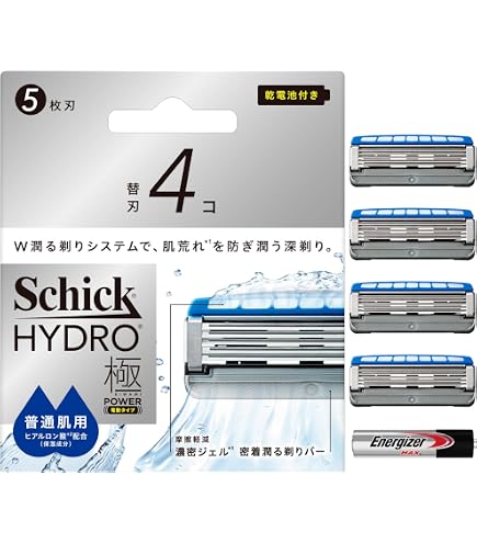 Amazon.co.jp: シック Schick ハイドロ5プレミアム パワーセレクト替刃