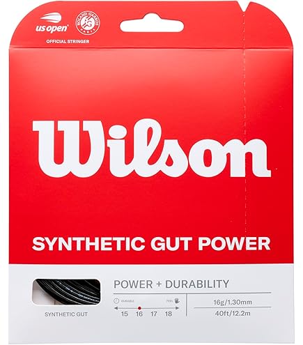 Amazon | ウイルソン Wilson テニス ガット ストリング SYNTHETIC GUT