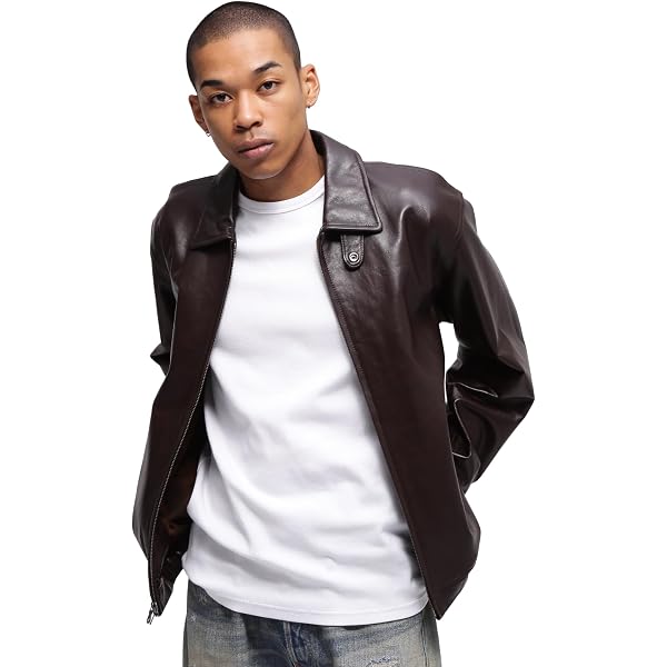 Amazon.co.jp: [Avirex] [アヴィレックス] LEATHER CWU BLOUSON レザー