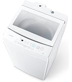 Amazon | COMFEE' 洗濯機 7kg 全自動 まとめ洗い 2～3人用 風乾燥 予約