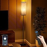 フロアライト OTANBER 間接照明 LEDフロアランプ 12W スマートスタンドライト 無段階調光・調色 リモコン/アプリ制御 タイマー・自動消灯機能 2700K/4500K/6500K ナイトライト 明るい フィットスイッチ インテリア照明 照