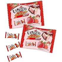 Amazon | いちごのサンダー 2袋 ブラックサンダー ミニバー 詰め合わせ