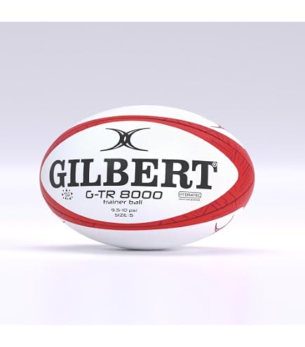 Amazon | Gilbert G-TR4000 ギルバート ラグビーボール練習用5号 青緑x
