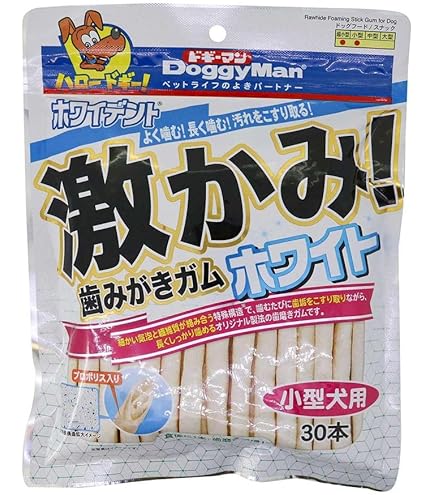 ドギーマン 激かみ！歯みがきガム 小型犬用 24本×16袋 Amazon.co.jp: （まとめ買い）ドギーマン 激かみ！歯みがきガム