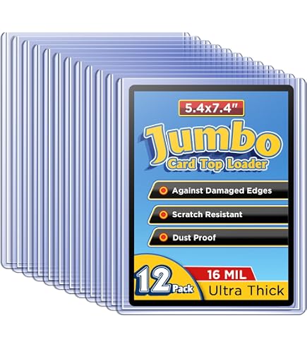 Amazon.co.jp: ジャンボカードスリーブ 5.4 x 7.4~100枚パック クリア