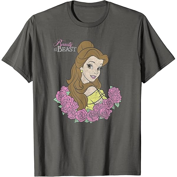 Amazon | ディズニー 美女と野獣 ベル Tシャツ Tシャツ | Tシャツ