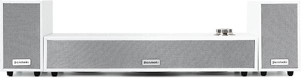 Senmeki PCスピーカー サブウーファー 2.1ch 卓上用パソコンスピーカー ノートパソコン ステレオ 大音量&豊かな低音 ラップトップ、タブレット、スマートフォンに対応、USB給電式のrcaスピーカー(K03) - 1