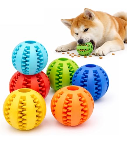 Amazon | MixMart 犬用 噛むおもちゃ 歯磨きボール 噛むボール 二枚