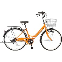 Amazon | 自転車 26インチ 折りたたみ ママチャリ シティサイクル