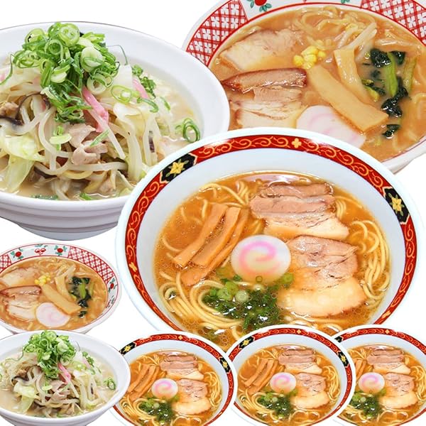 Amazon.co.jp: ふみこ農園 豪華具材付き冷凍麺セット 食品 調理3分
