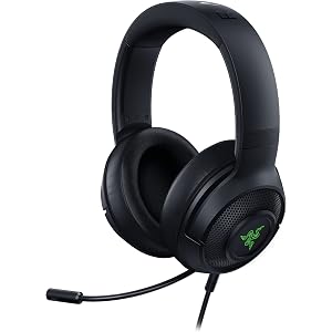 Razer Kraken V3 X ゲーミングヘッドセット Black 7.1 サラウンドサウンド TriForce 4…