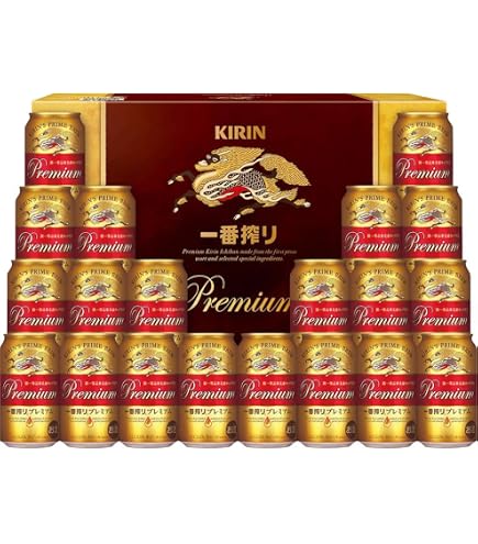 Amazon.co.jp: 一番搾り ビールギフト 350ml×12本 一番搾り プレミアム